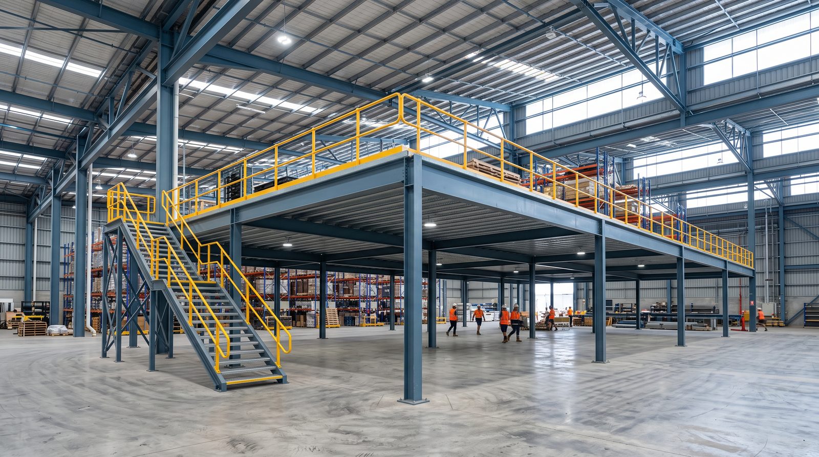 Qu'est-ce qu'une mezzanine — guide de la mezzanine industrielle en acier